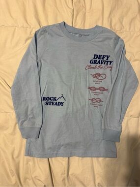 Carter's Light Blue 'Defy Gravity' Long Sleeve Tee